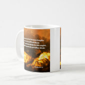 Psalm 2: 4-5 Gotteskriegsbündnis Kaffeetasse (Vorderseite Links)