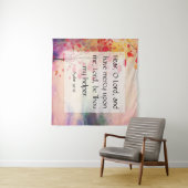 Psalm 30:10 wandteppich (Beispiel (Horizontal))