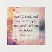Psalm 30:10 wandteppich (Vorderseite)