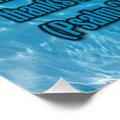 Psalm 30:11-12 WEBU Poster (Ecke)