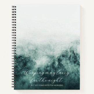 Psalm 30:5 Bibelstudium Benutzerdefiniert Notizblock