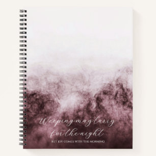 Psalm 30:5 Bibelstudium Benutzerdefiniert Notizblock