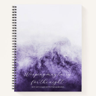 Psalm 30:5 Bibelstudium Benutzerdefiniert Notizblock