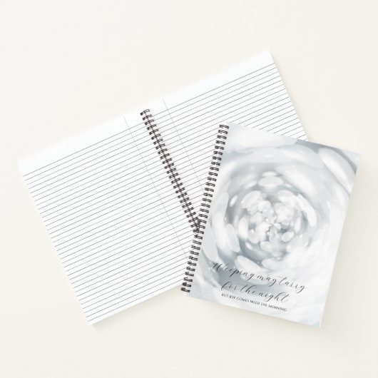 Psalm 30:5 Bibelstudium Bokeh Custom Notizblock (Innenseite)