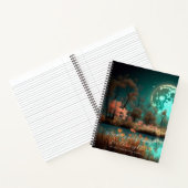 Psalm 30:5 Green Moon Custom Notizblock (Innenseite)
