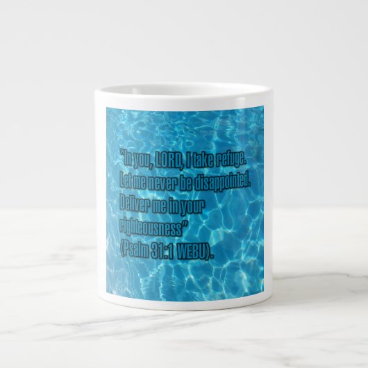 Psalm 31:1 WEBU Tasse (Vorderseite)