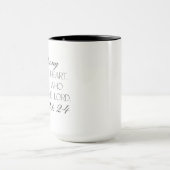 Psalm 31:24 Hoffnung Bibelvers Tasse (Zentrum)