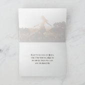 Psalm 32:7 Du bist mein Versteck Bibel Verse Karte (Innenseite)