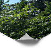 Psalm 32:8 Ich werde dich unterweisen und dir beib Poster (Ecke)