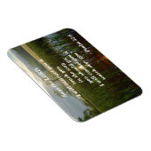 Psalm 32:8 Ich werde dir beibringen Magnet (Rechte Seite)