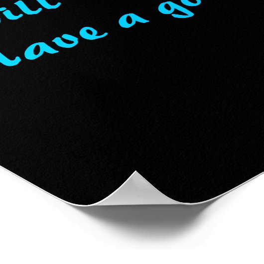 Psalm 32:8 poster (Ecke)