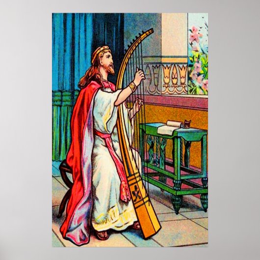 Psalm 32 David's Joy Over Verzeihung Poster (Vorne)