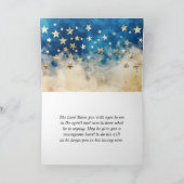 Psalm 33:12 Gesegnet ist die Flaggenbibel der Nati Karte (Innenseite)