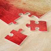 Psalm 33:12 Gesegnet ist die Flaggenbibel der Nati Puzzle (Seite)