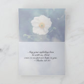 Psalm 33:18 Hoffnung in Seiner unermüdlichen Liebe Karte (Innenseite)