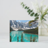 Psalm 33:20 Postkarte (Stehend Vorderseite)