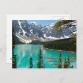 Psalm 33:20 Postkarte (Vorne/Hinten)