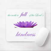 Psalm-33, Die Erde ist voll von der Güte des Herrn Mousepad (Mit Mouse)