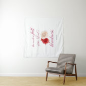 Psalm 33 - "Die Erde ist voll von Gottes Kindheit Wandteppich (Beispiel)