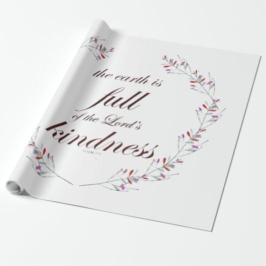 Psalm 33 geschenkpapier (Ungerollt)