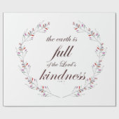 Psalm 33 geschenkpapier (Flach)
