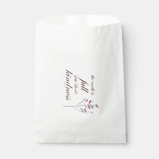 Psalm 33 geschenktütchen (Vorderseite)
