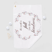 Psalm 33 golfhandtuch (Insitu)