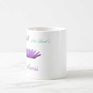 Psalm 33 lila Lotusfreundlichkeit Verwandlungstasse