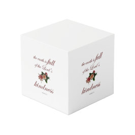 Psalm-33, The Earth is Full of the Lord's Kindness Würfel