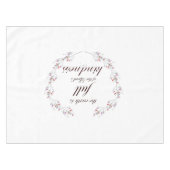 Psalm 33 tischdecke (Vorderseite (Horizontal))