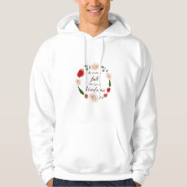 Psalm 33 volle Freundlichkeit Hoodie