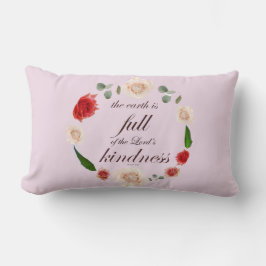 Psalm 33 volle Freundlichkeit Lendenkissen