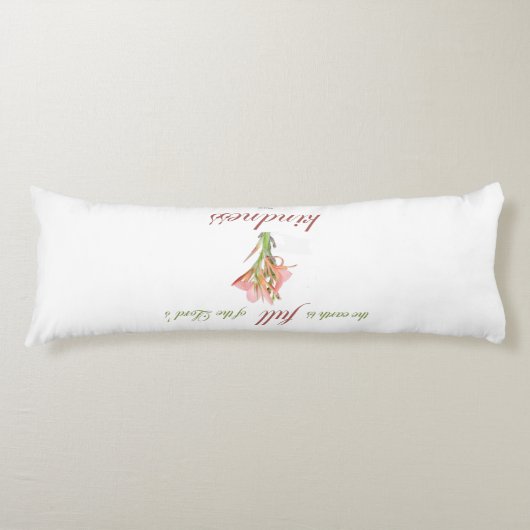 Psalm 33 volle Freundlichkeit Seitenschläferkissen (Vorderseite)