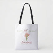 Psalm 33 volle Freundlichkeit Tasche (Vorderseite)