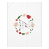 Psalm 33 volle Freundlichkeit Tischdecke (Vorderseite)