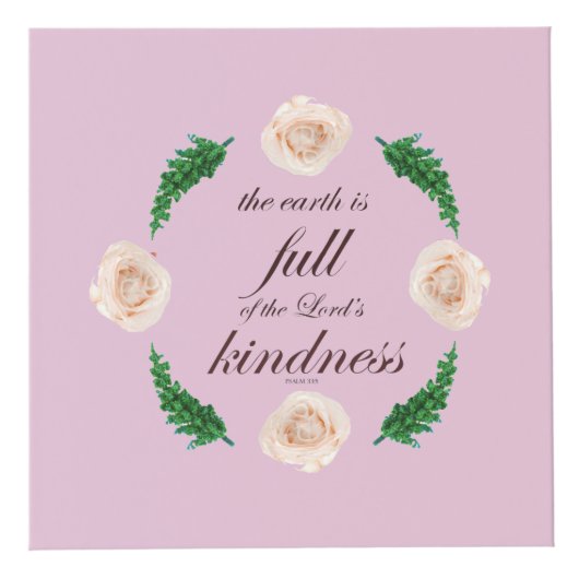 Psalm 33 volle Freundlichkeit Würfel (Rechts)