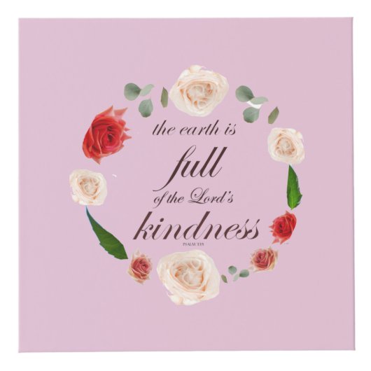 Psalm 33 volle Freundlichkeit Würfel (Rechts)