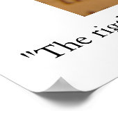 Psalm 34:17 poster (Ecke)