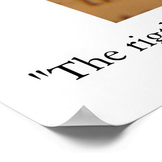 Psalm 34:17 poster (Ecke)