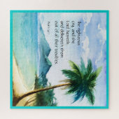 Psalm 34:17 puzzle (Horizontal)