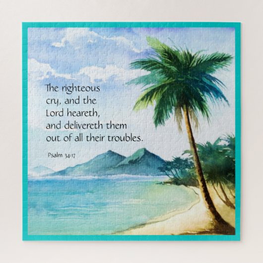 Psalm 34:17 puzzle (Vertikal)