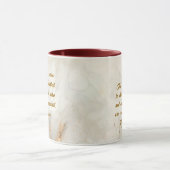 Psalm 34:18 Der Herr ist nah, die zerbrochene Bibe Tasse (Zentrum)