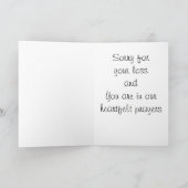 "PSALM 34:18" KARTE (Innenseite)