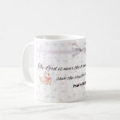 Psalm 34:18 Treue Kokette Tasse (Vorderseite Links)