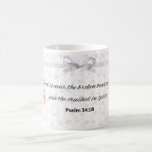 Psalm 34:18 Treue Kokette Tasse (Mittel)