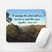 Psalm 34:3 mousepad (Mit Mouse)