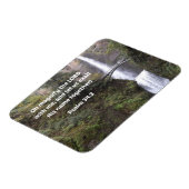 Psalm 34:3 Oh, verherrlicht den Herrn mit mir Magnet (Linke Seite)