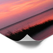 Psalm 34:3 Oh, verherrlicht den Herrn mit mir Poster (Ecke)