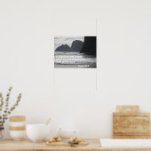 Psalm 34:4 Ich suchte den Herrn, und Er hörte mich Poster (Küche)