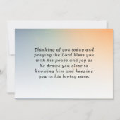 Psalm 34:5 Die, die zu Ihm schauen, sind RADIANT C (Rückseite)